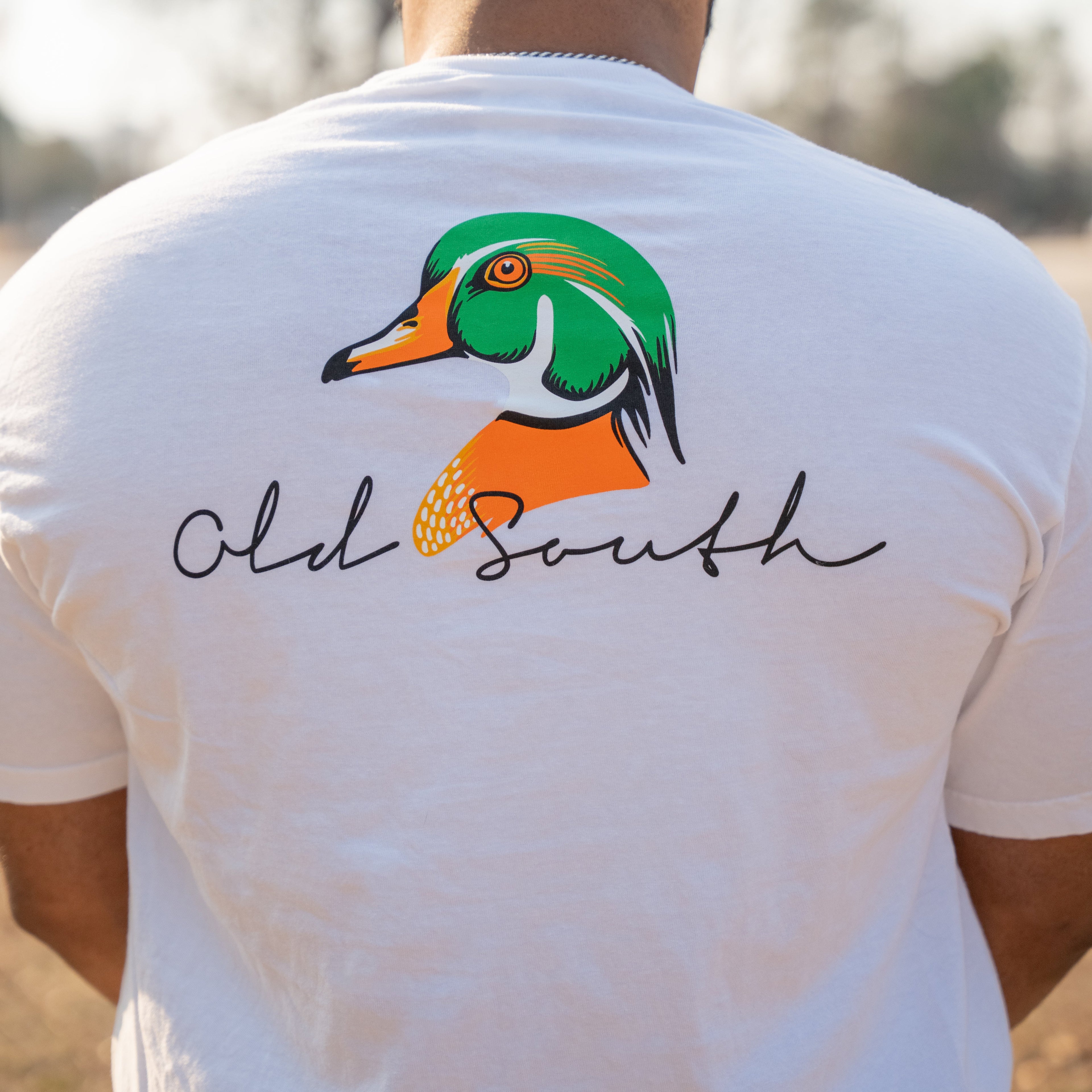 Wood Duck Head - Short Sleeve