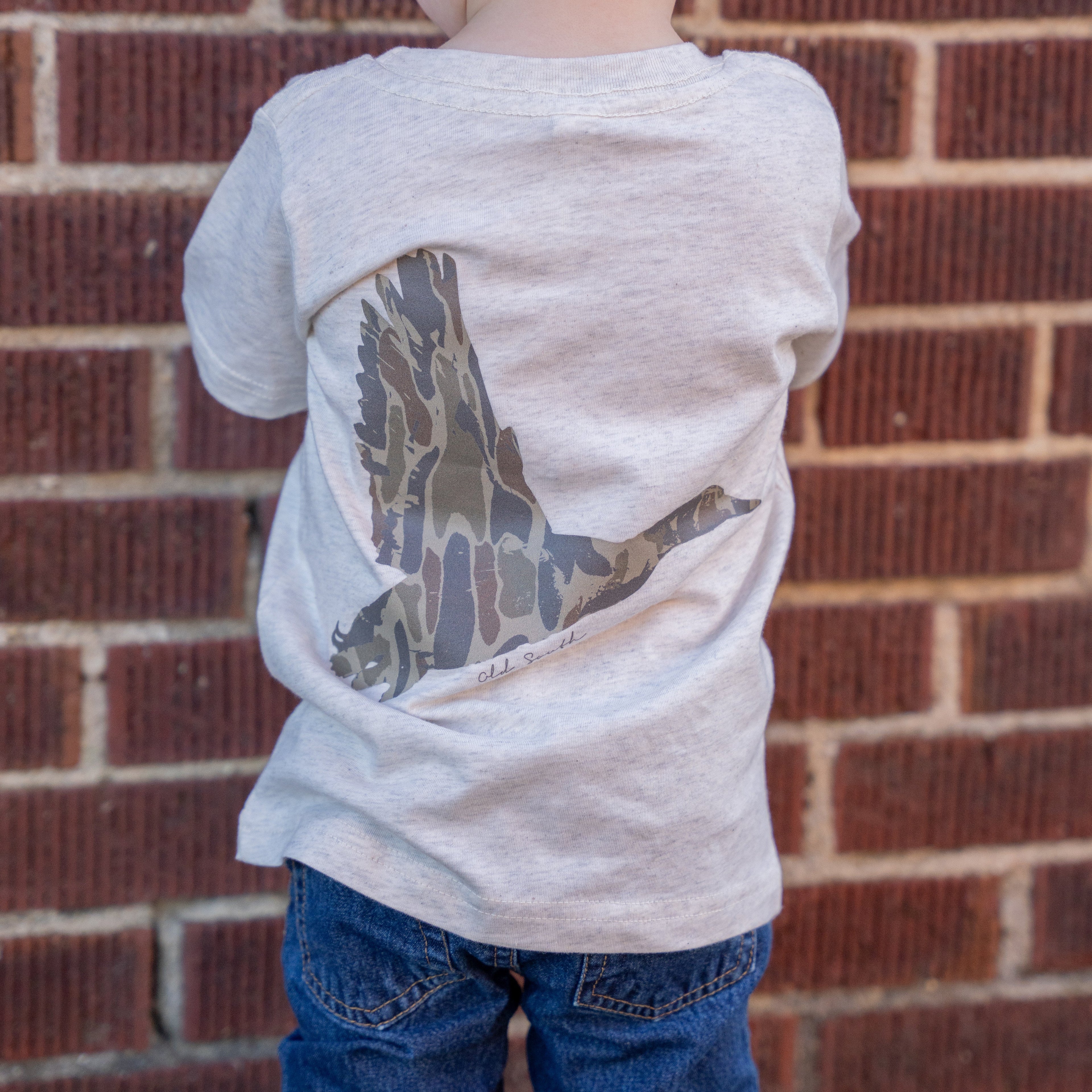 Duck Wings with Thicket Camo - Short Sleeve - Toddler