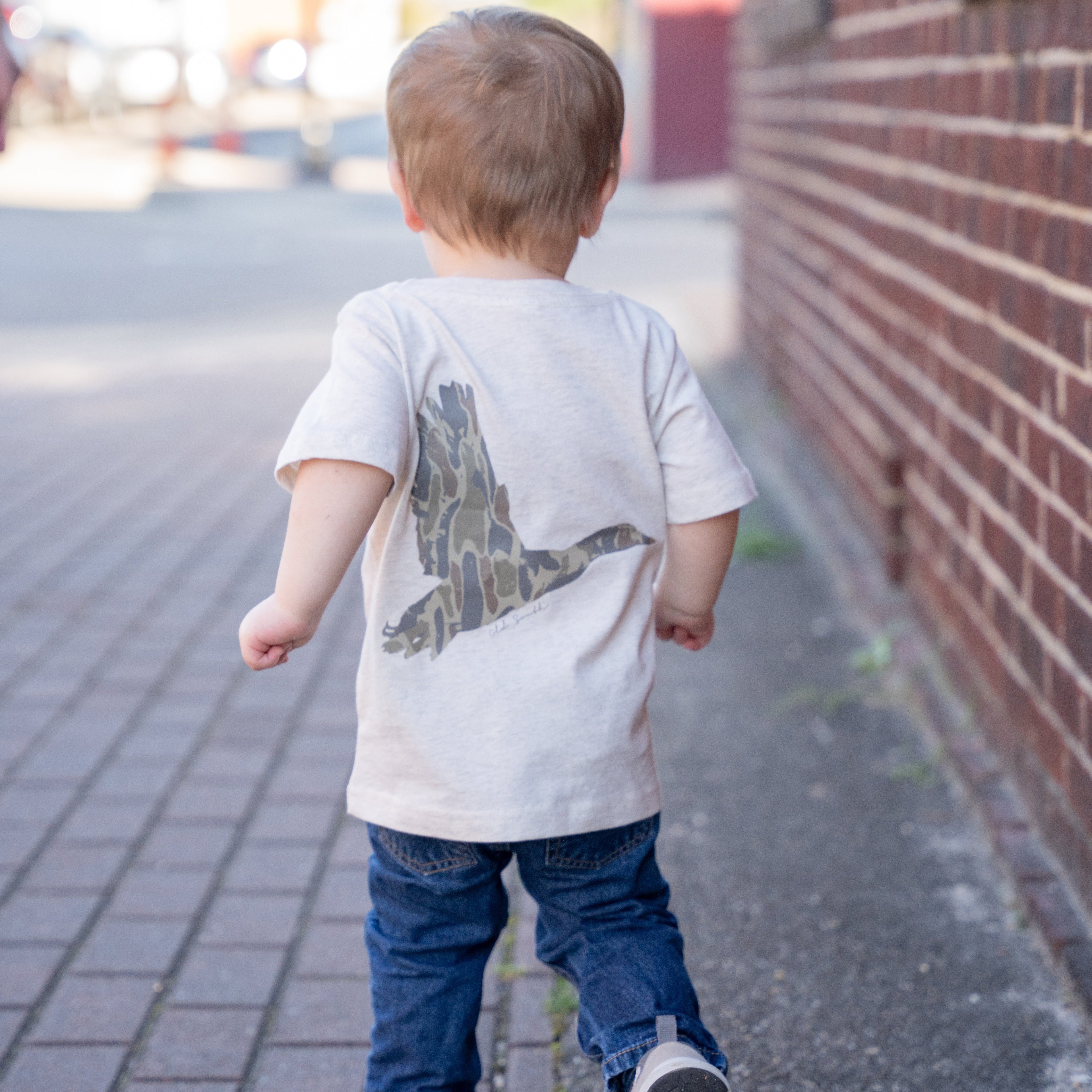Duck Wings with Thicket Camo - Short Sleeve - Toddler