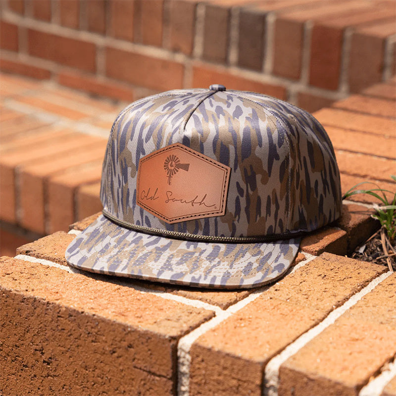 Signature Leather Patch Osland Camo - Trucker Hat