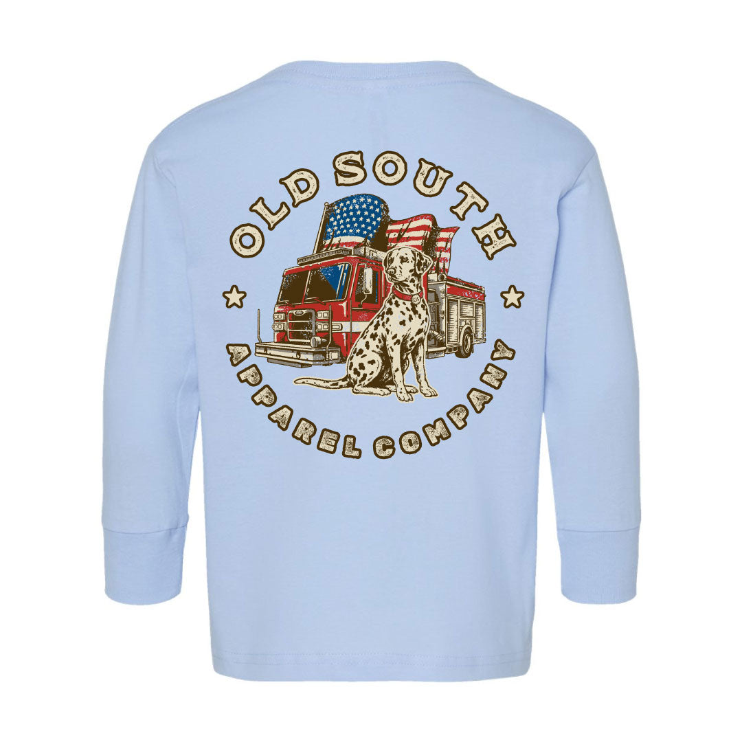 Old Glory Fire Brigade - Long Sleeve - Toddler
