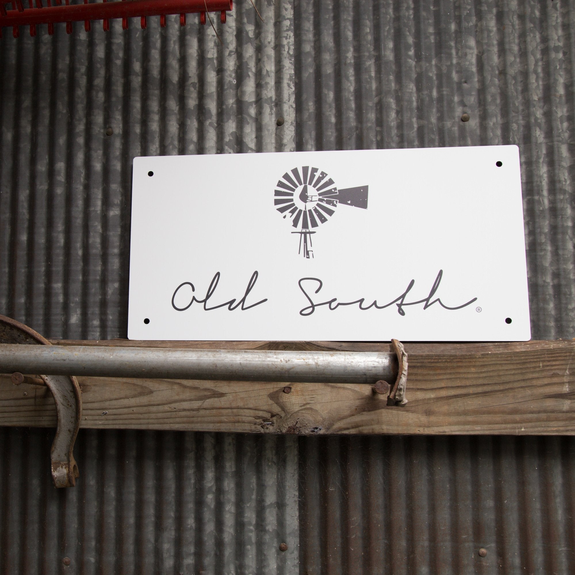 Aluminum Sign - Old South Apparel