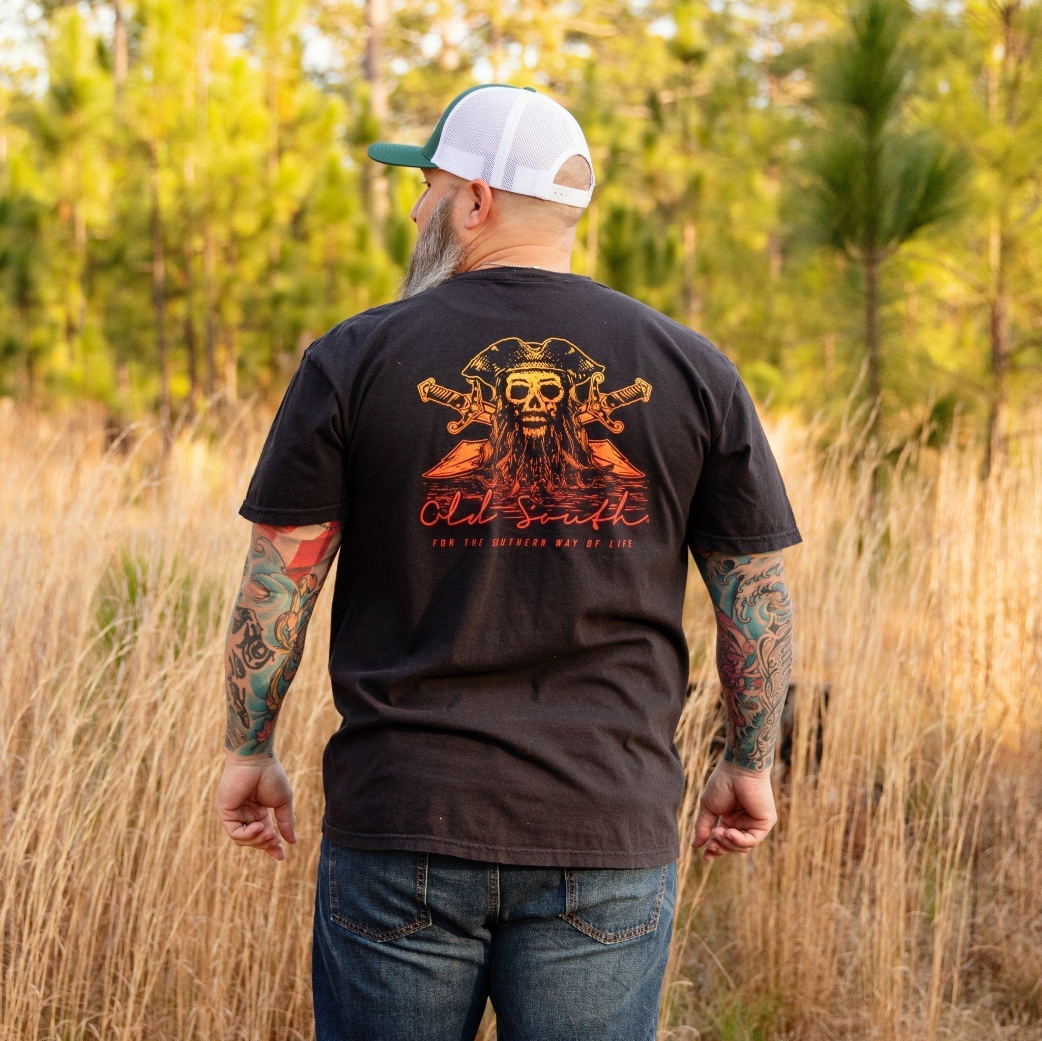 Blackbeard Silhouette - Short Sleeve - Old South Apparel