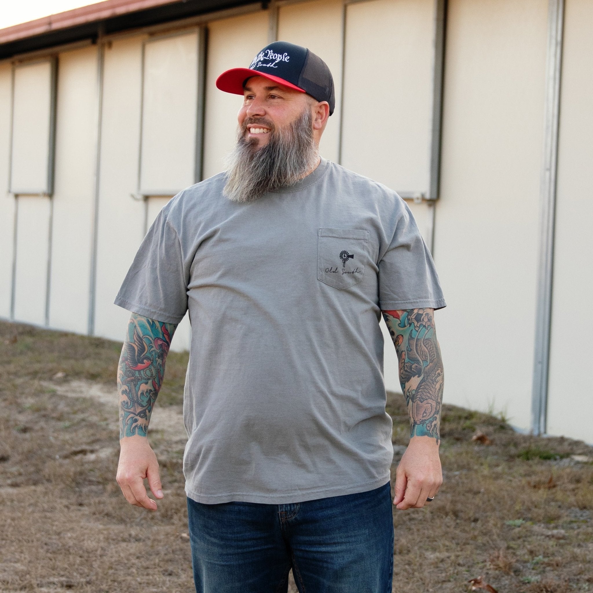 Blackbeard Silhouette - Short Sleeve - Old South Apparel