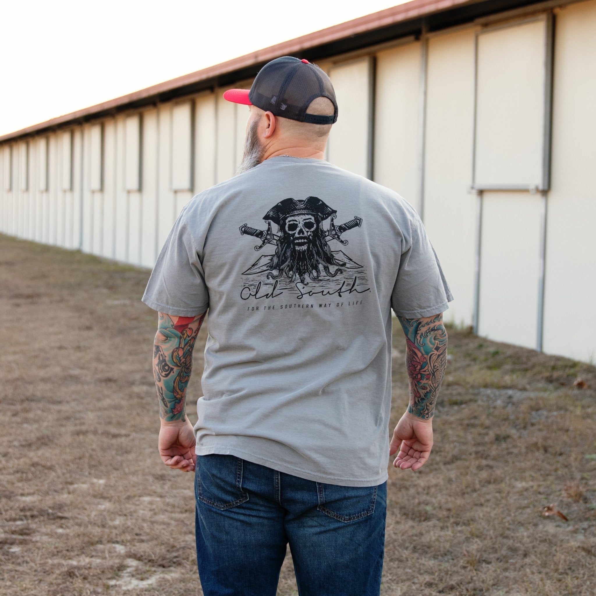 Blackbeard Silhouette - Short Sleeve - Old South Apparel