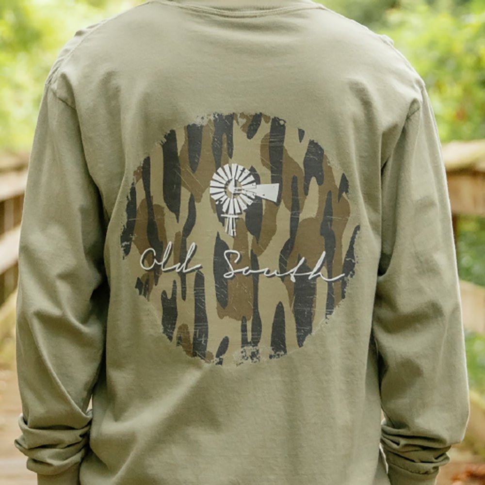 Camo Logo - Long Sleeve - Old South Apparel