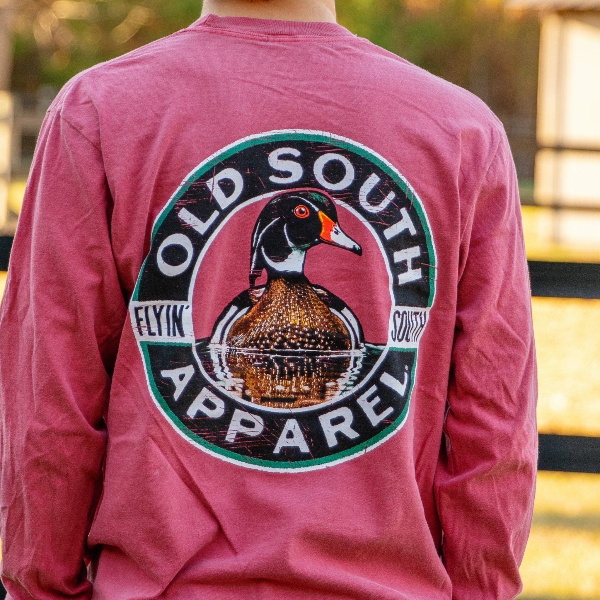 Circled Woodie - Long Sleeve - Old South Apparel