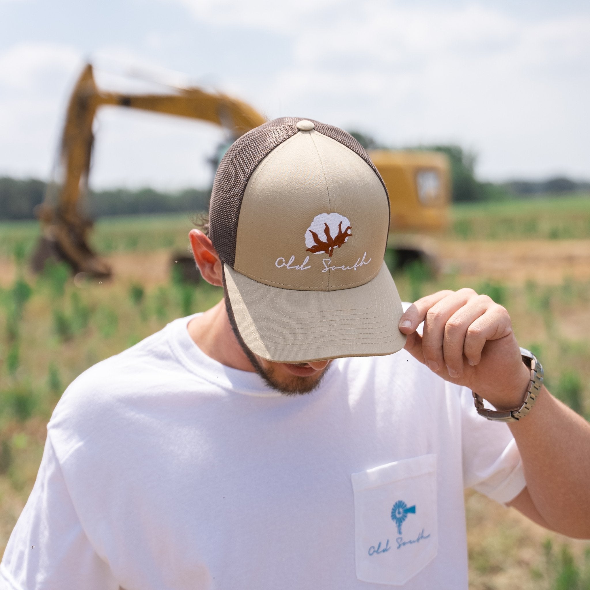 Cotton - Trucker Hat - Old South Apparel