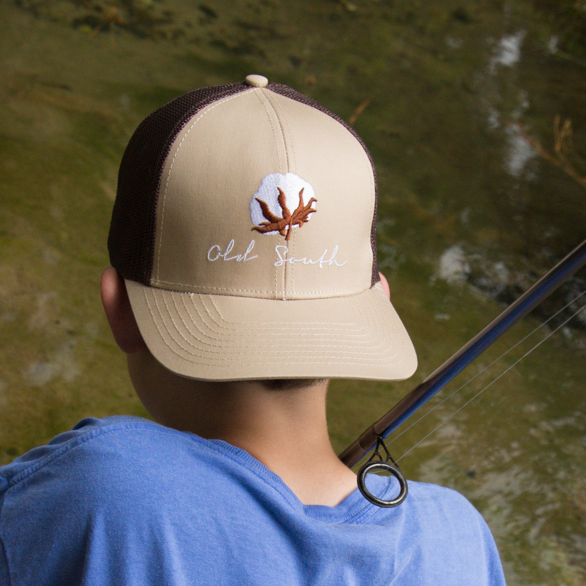 Cotton - Trucker Hat - Youth - Old South Apparel