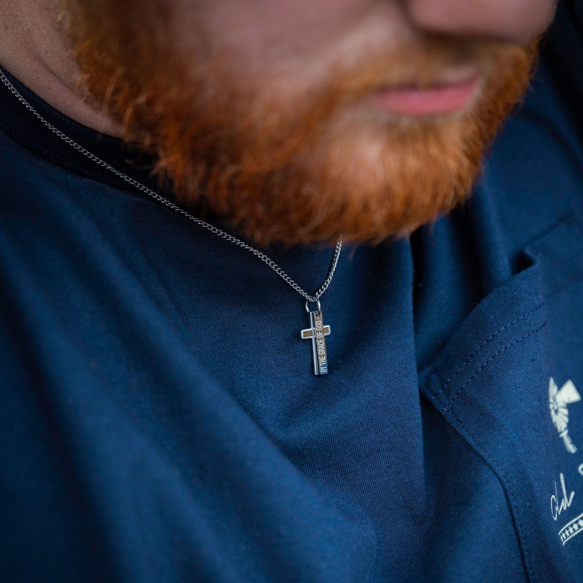 Cross - Stainless Steel Necklace and Pendant - Old South Apparel