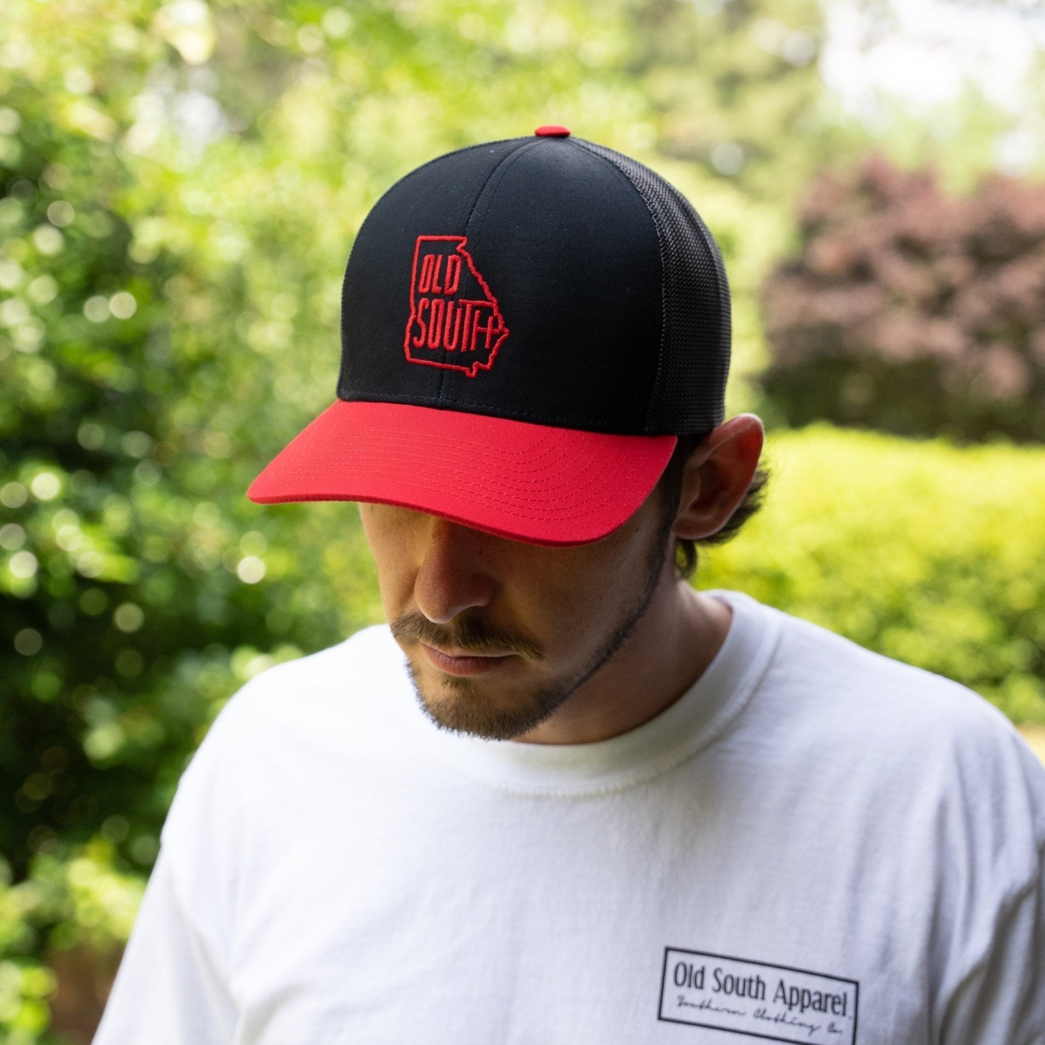 GA Letter - Trucker Hat - Old South Apparel
