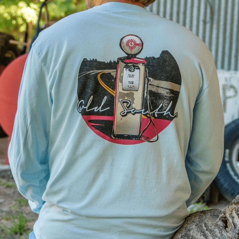 Gas Pump - Long Sleeve - Old South Apparel