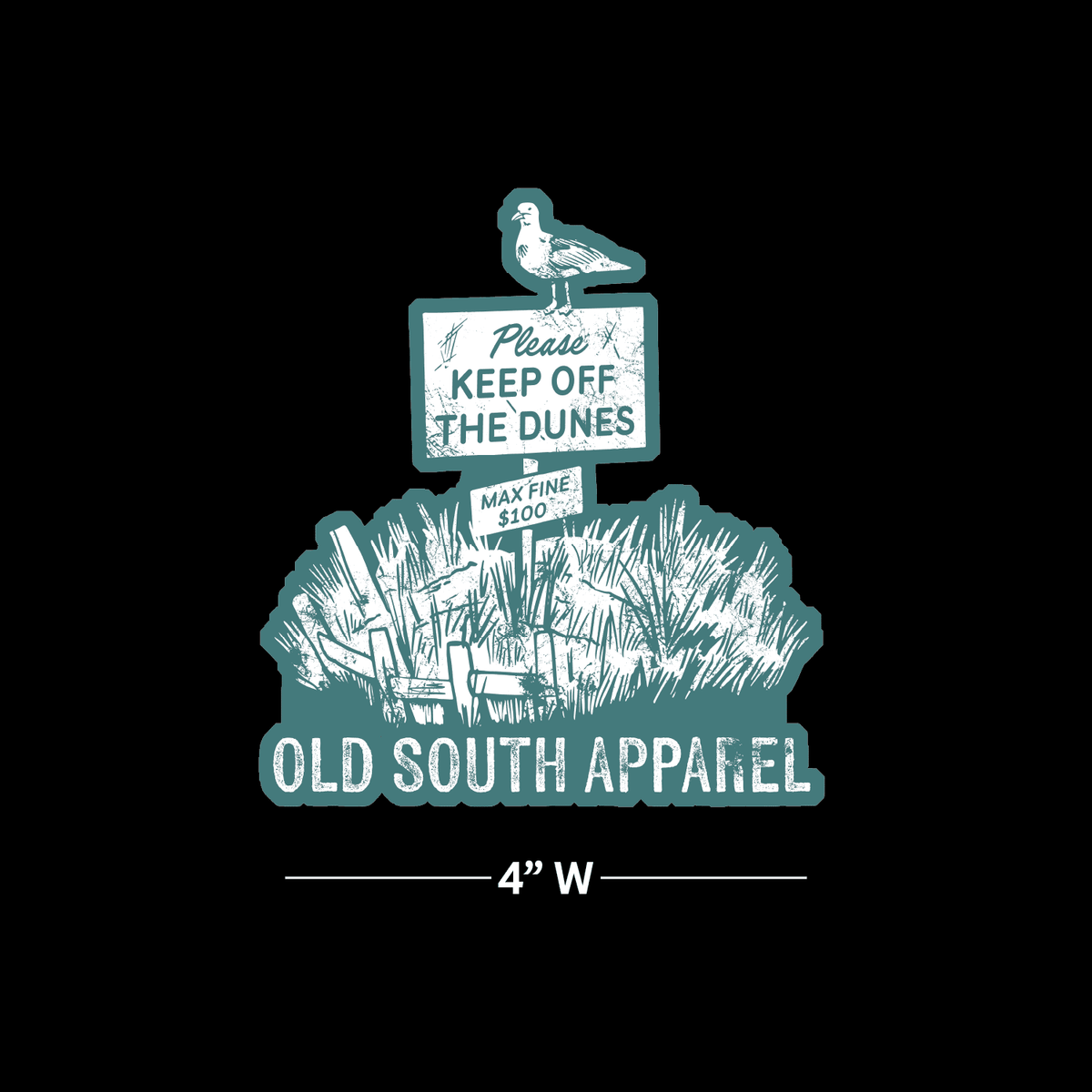 Keep of the Dunes - Decal - Old South Apparel