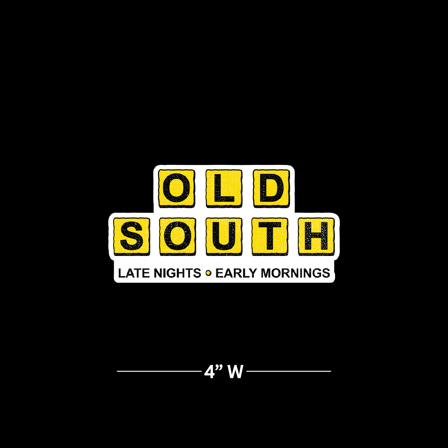 Late Nights - Decal - Old South Apparel