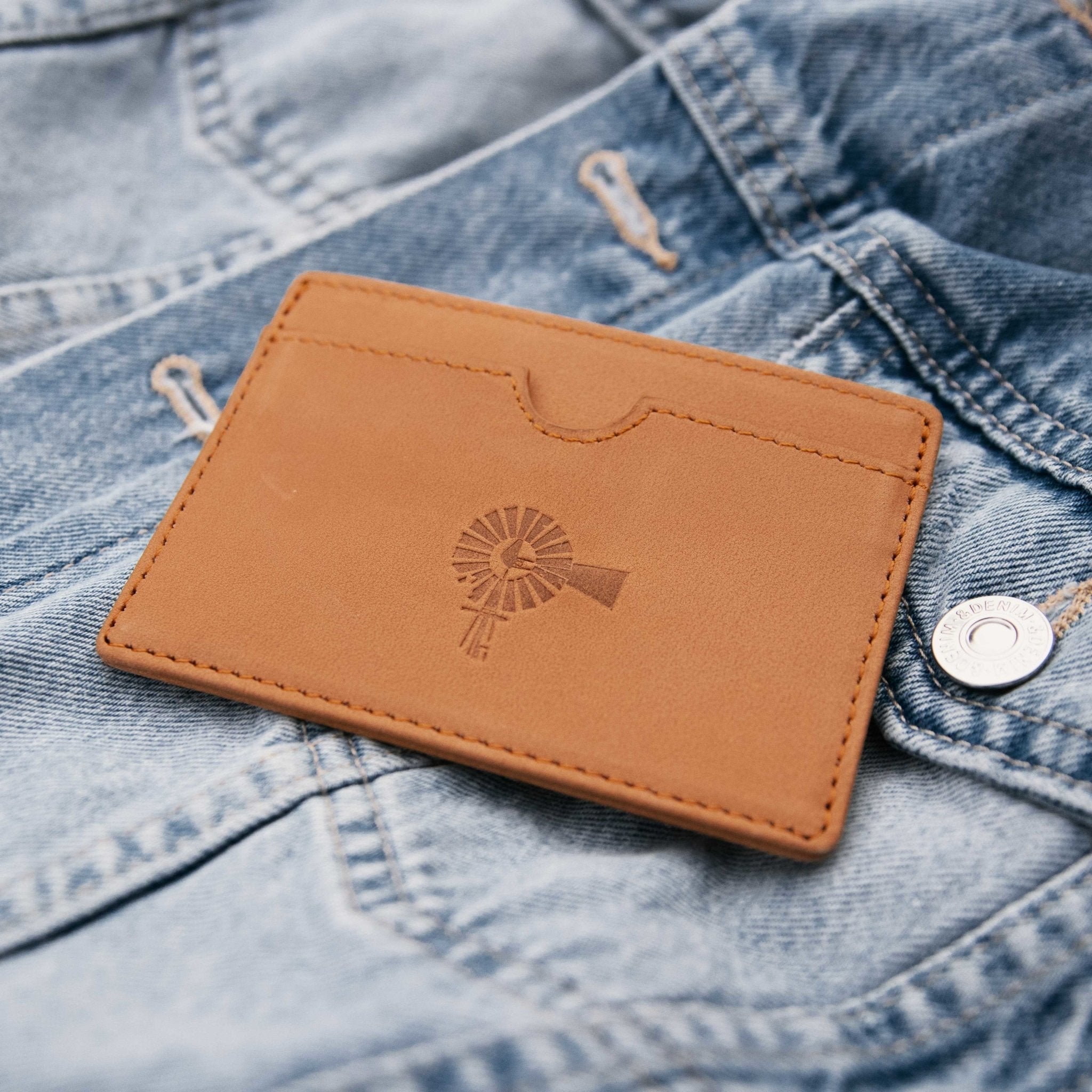 Leather Slim Wallet - Old South Apparel