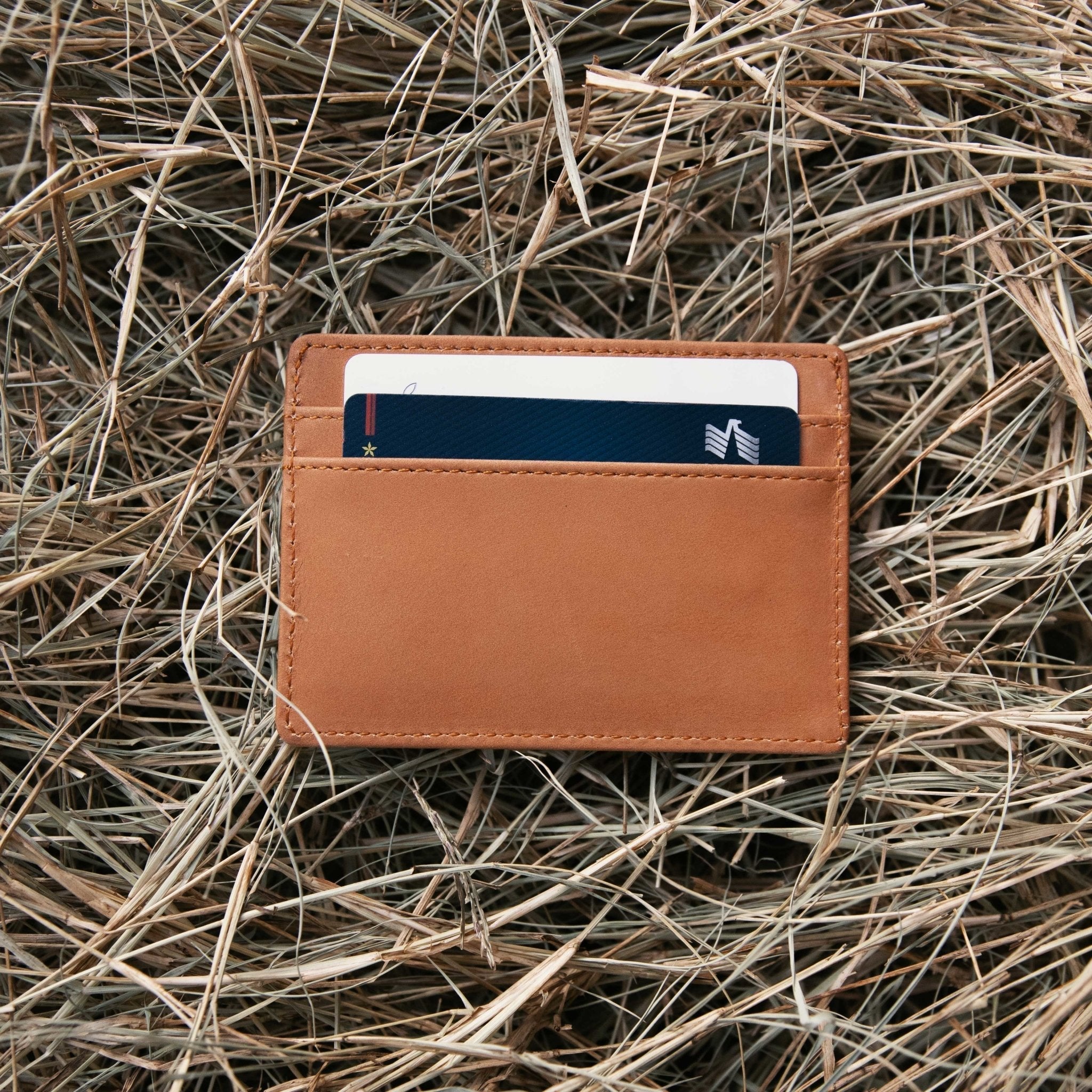 Leather Slim Wallet - Old South Apparel