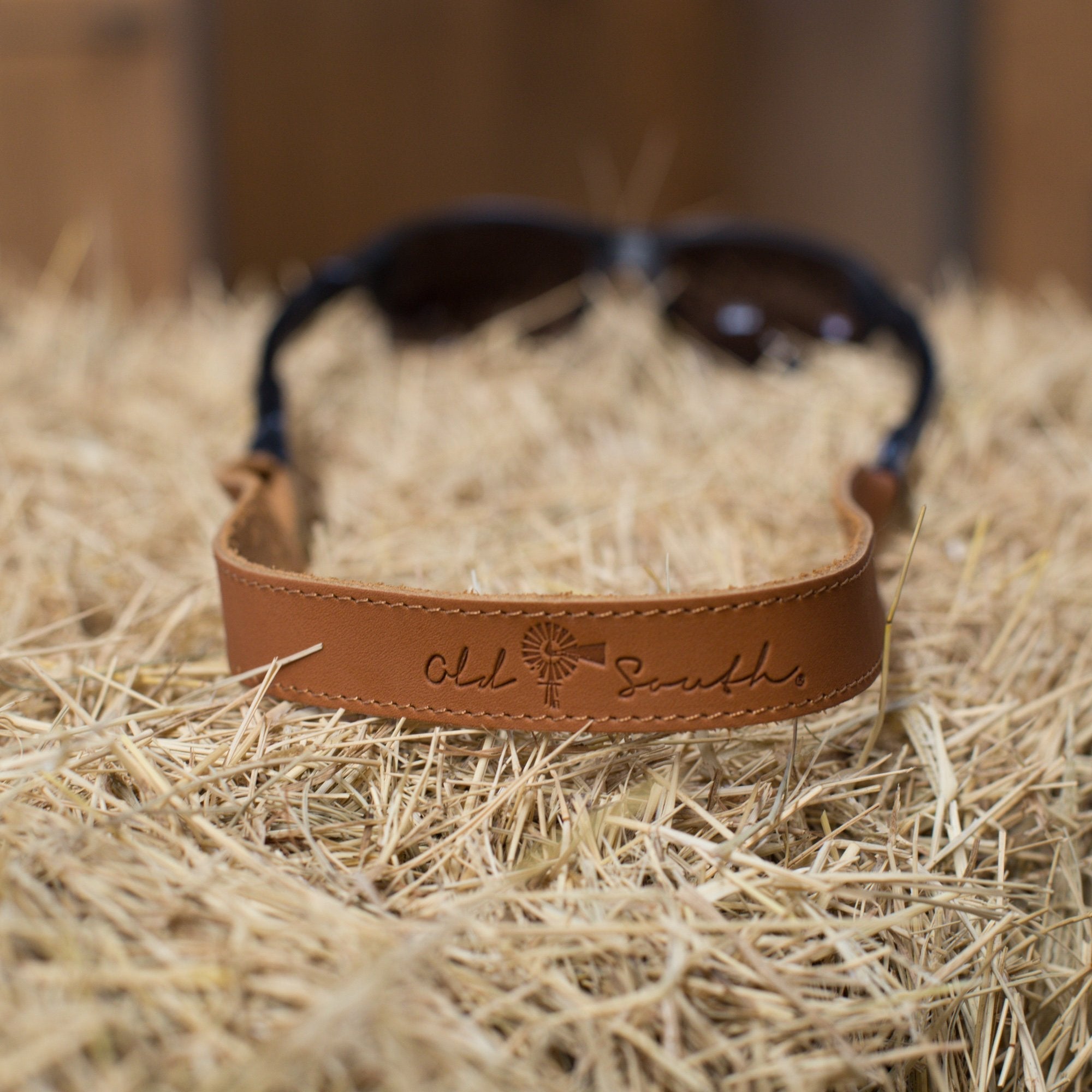 Leather Sunglasses Strap - Old South Apparel