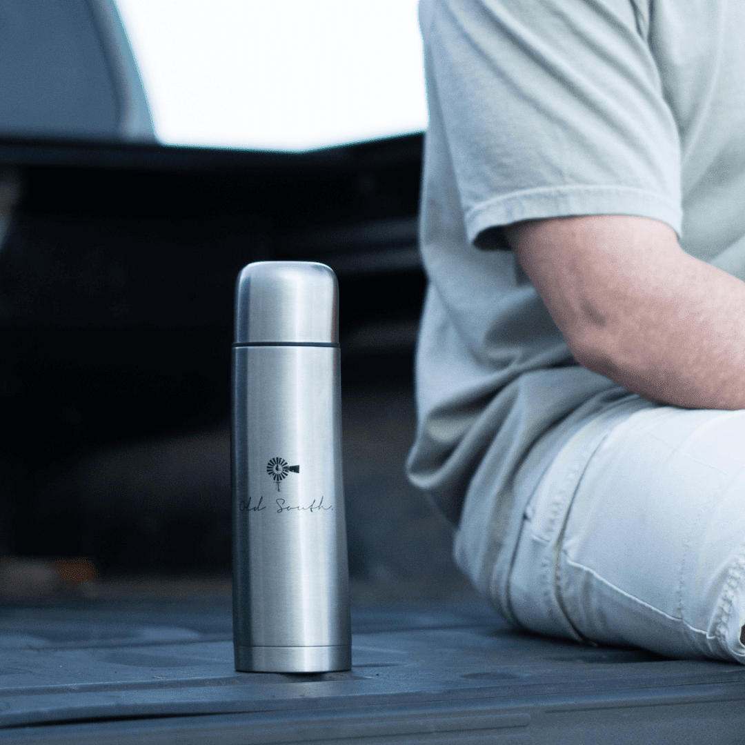 Old South - 16oz Stainless Steel Thermos - Old South Apparel