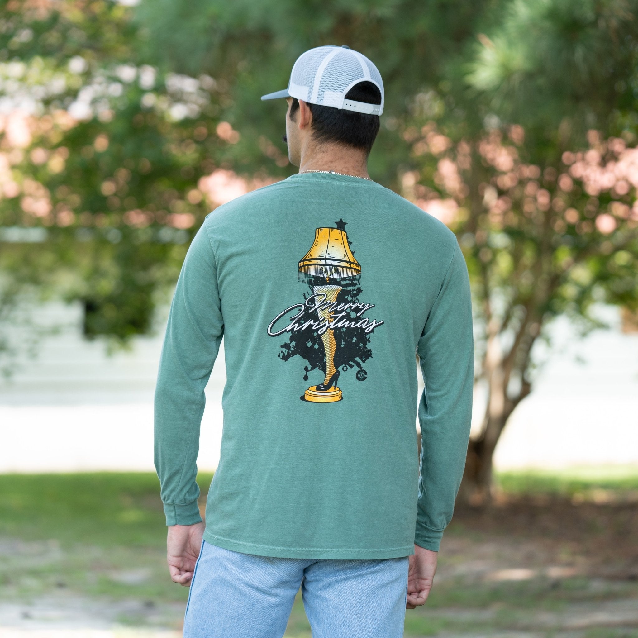 OldSouthApparel_Christmas Leg Lamp - Long Sleeve