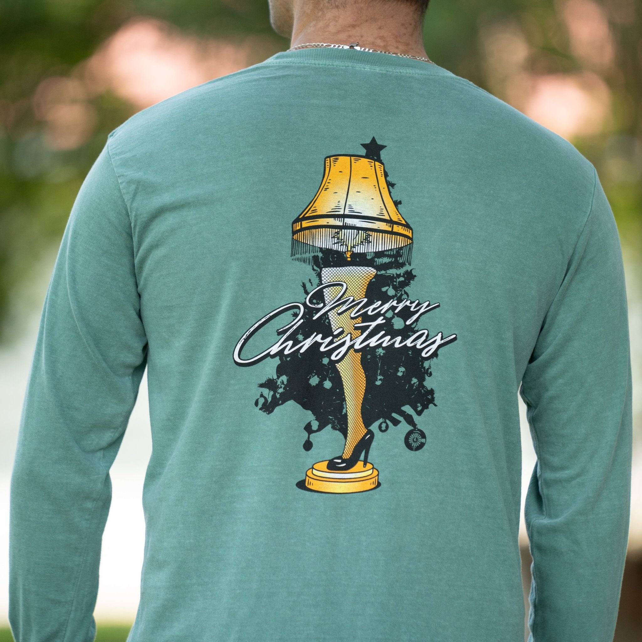 OldSouthApparel_Christmas Leg Lamp - Long Sleeve