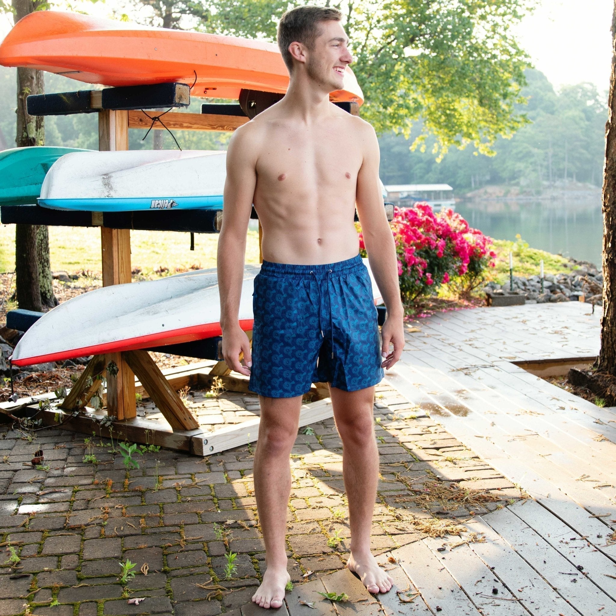 OldSouthApparel_Classic - Soft Mesh Swim Trunks