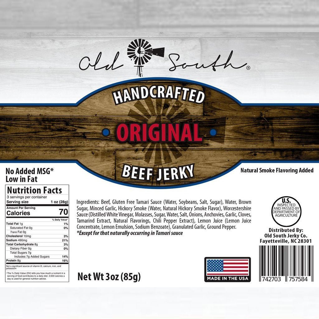 Original - Beef Jerky - Old South Apparel