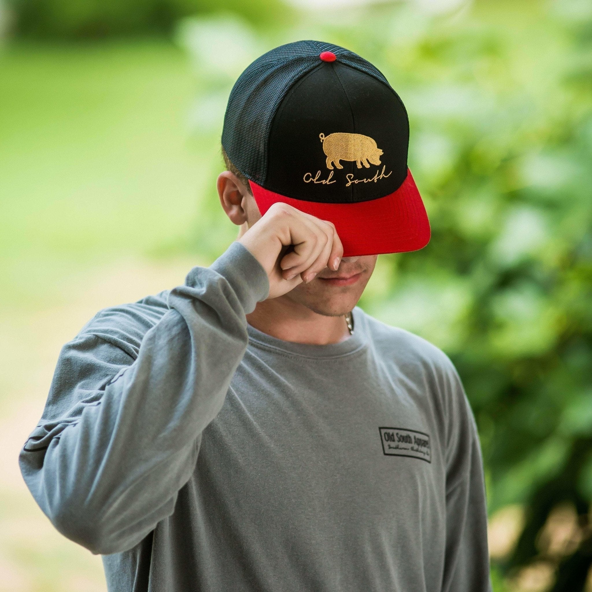 Pig - Trucker Hat - Old South Apparel