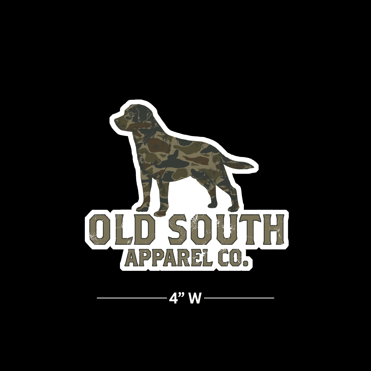 Retriever Thicket Camo - Decal - Old South Apparel