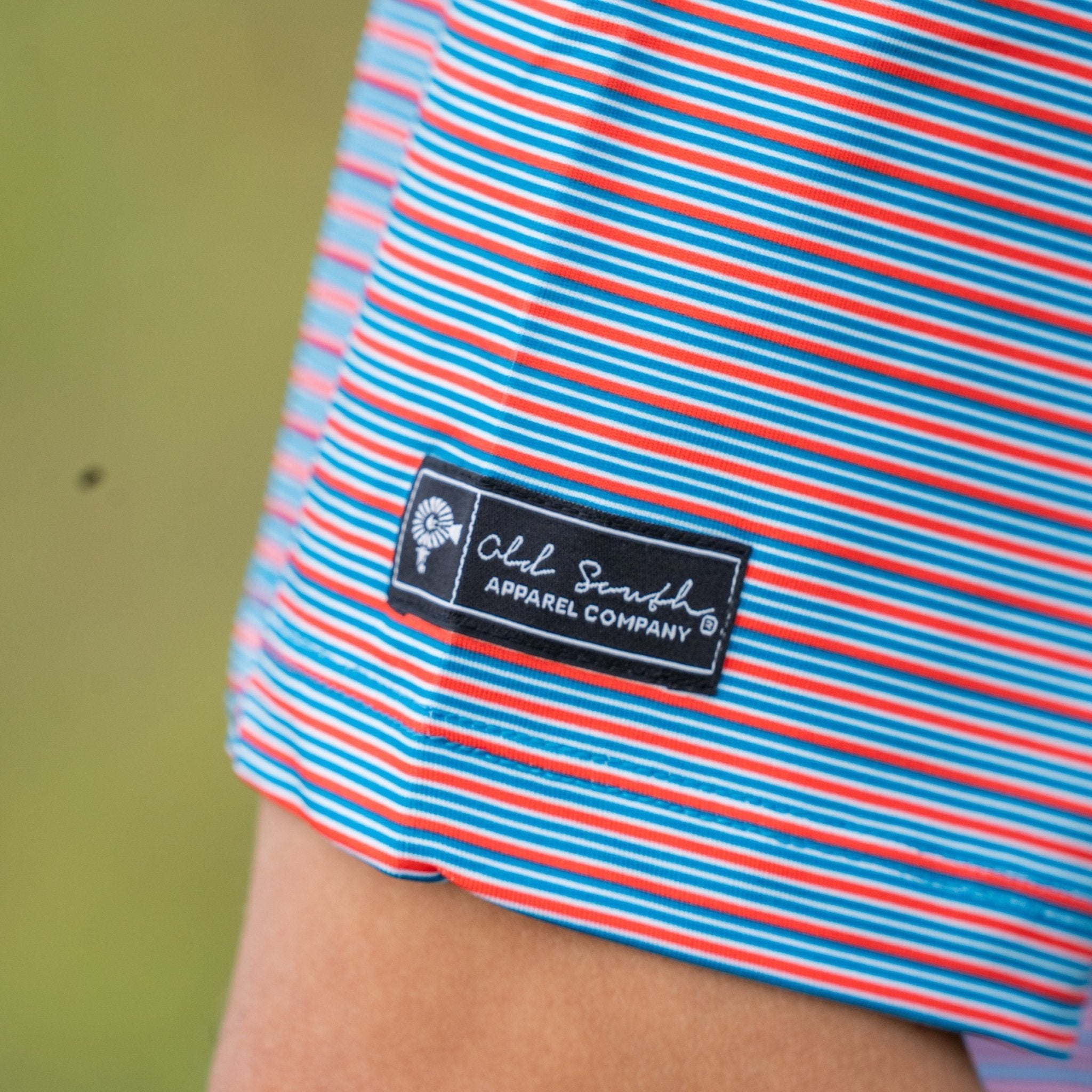 Rusty Microstripe - Performance Polo - Old South Apparel