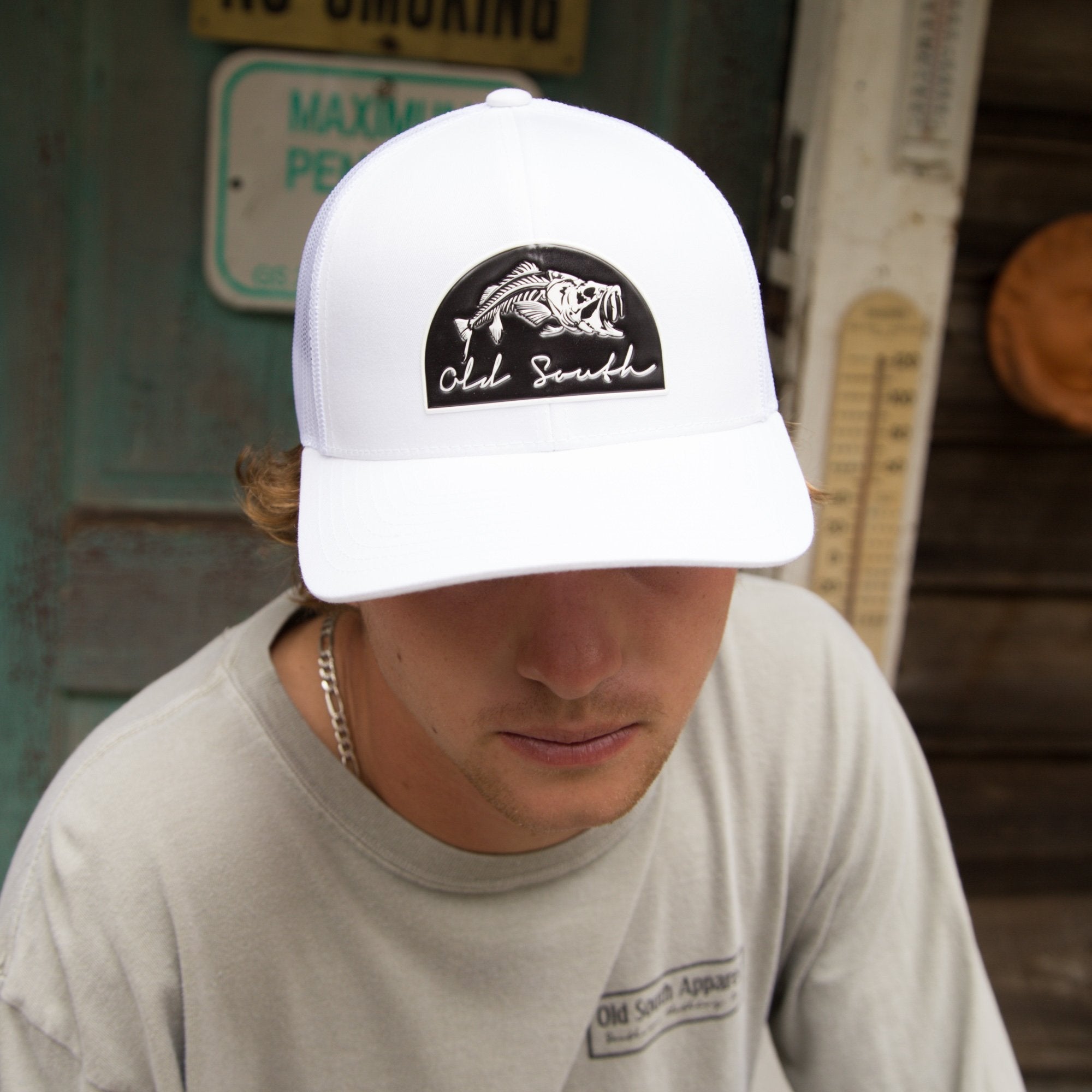 Skully Patch - Trucker Hat - Old South Apparel