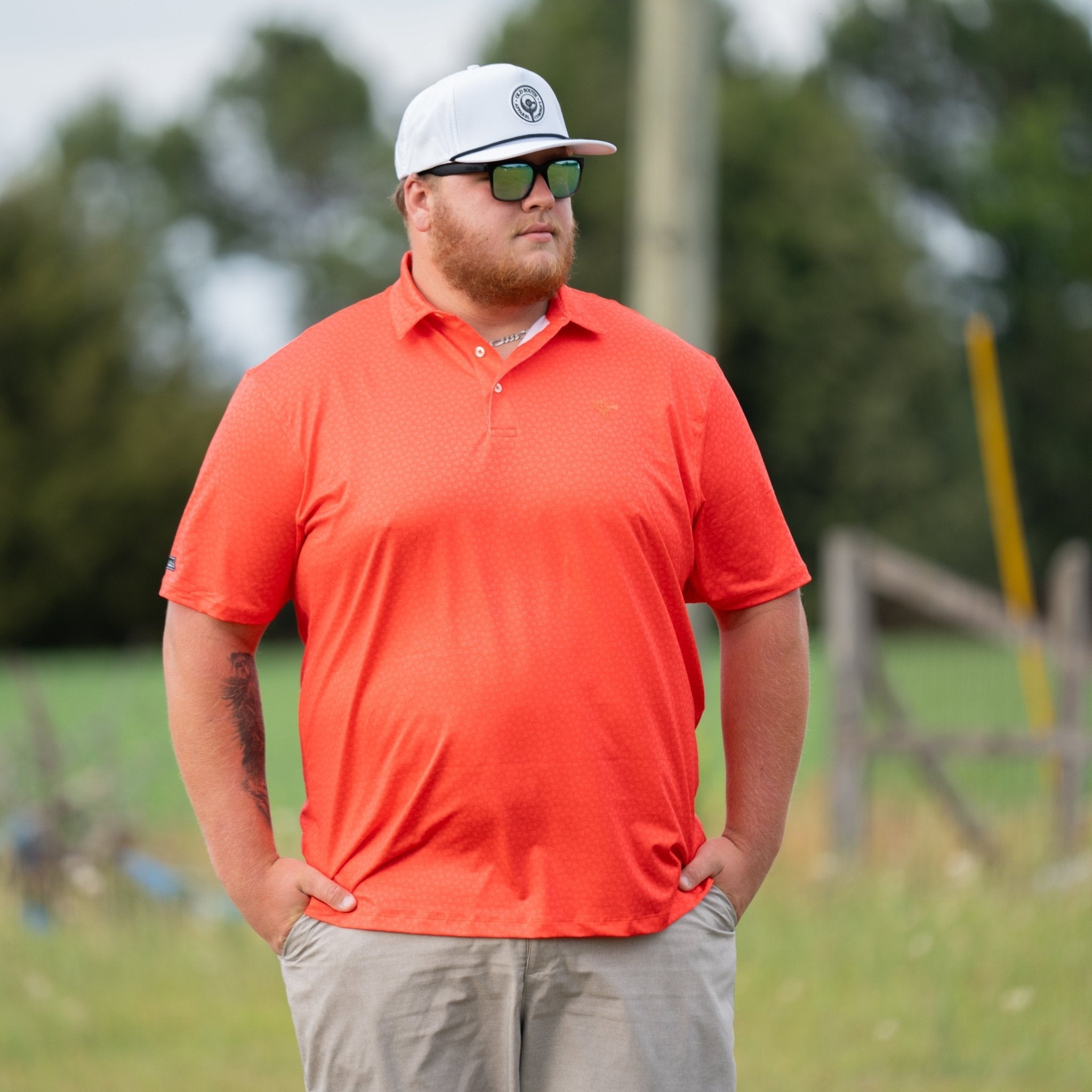 Solo Cup Microprint - Performance Polo - Old South Apparel