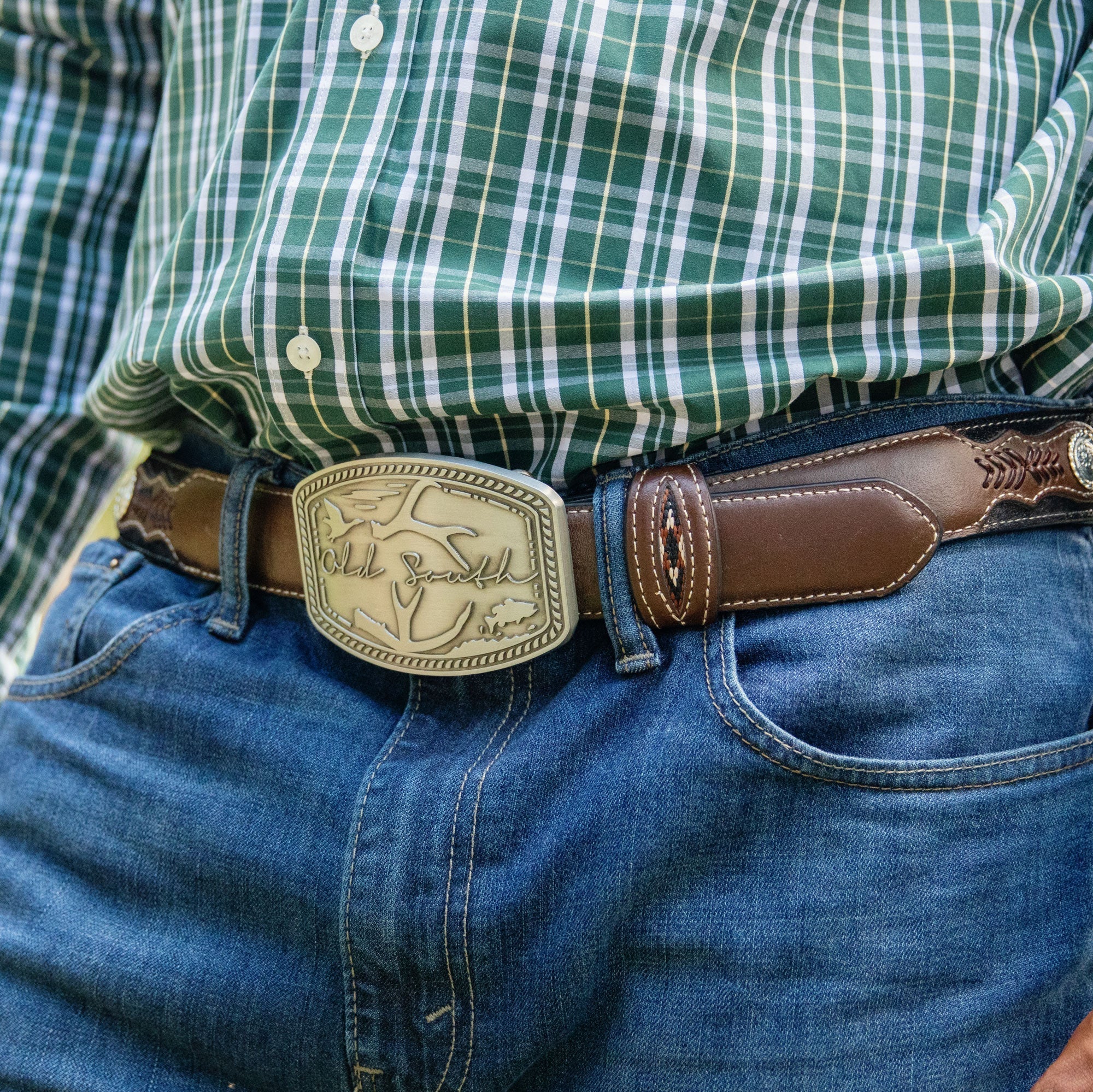 Sportsman - Belt Buckle - Old South Apparel