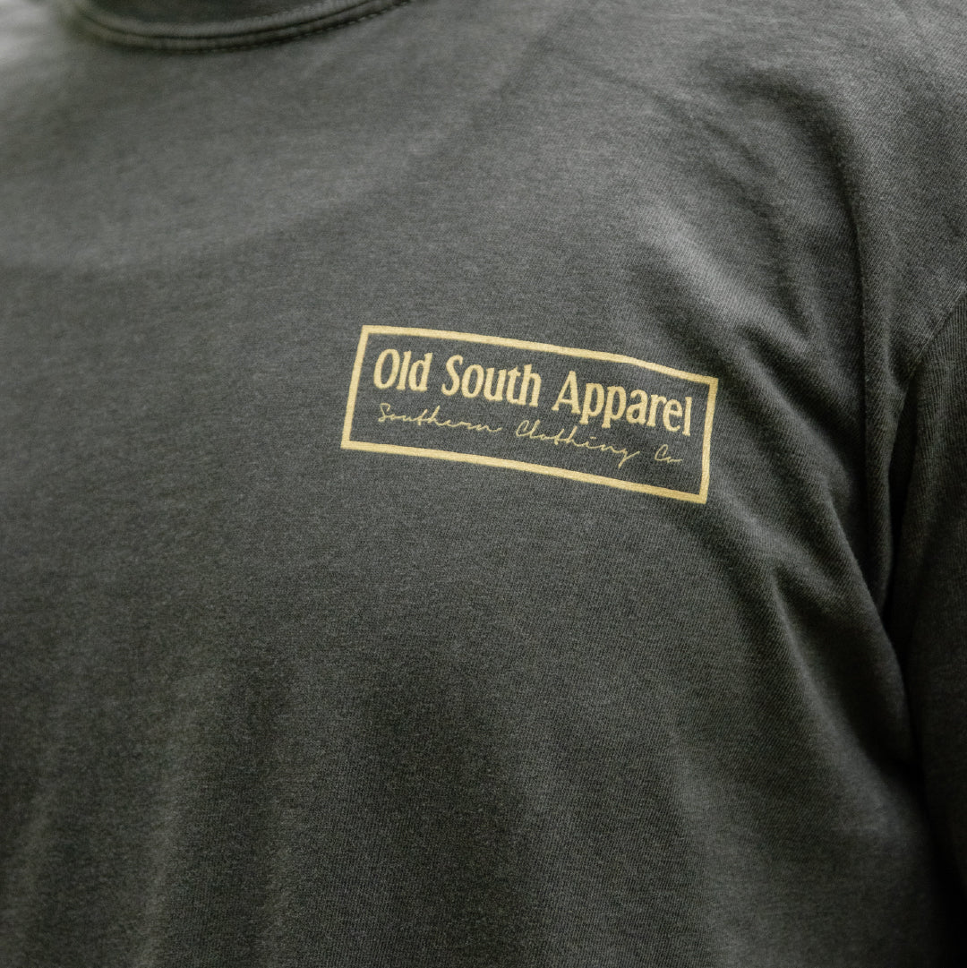 Thicket Camo with Dog Outline - Long Sleeve - Old South Apparel