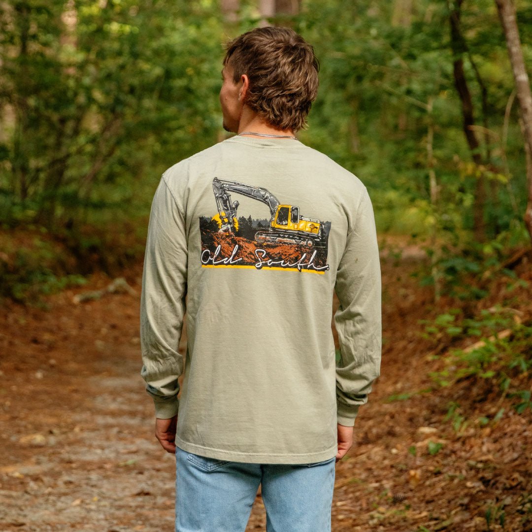 Trackhoe - Long Sleeve - Old South Apparel