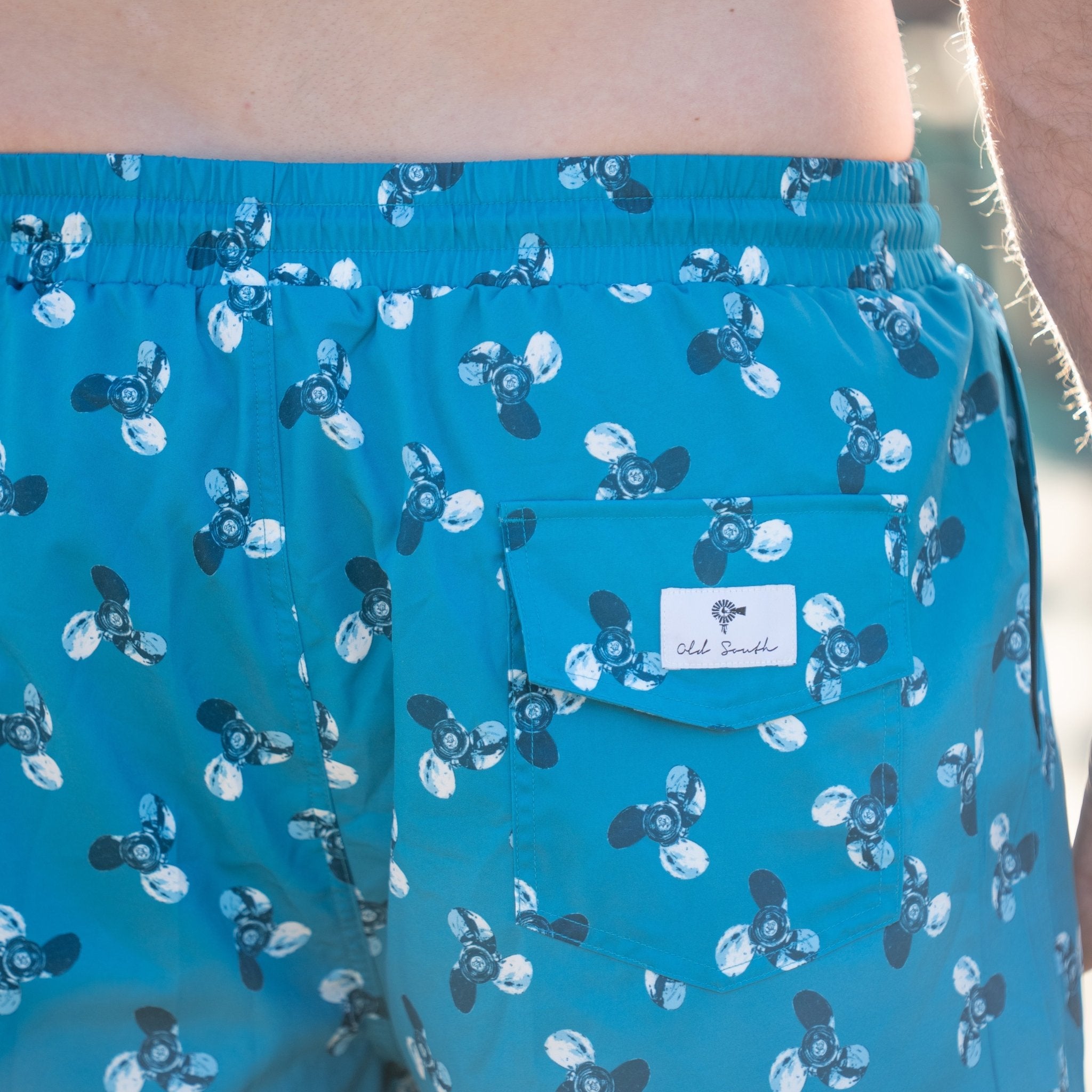 Twisted Prop - Lined Swim Trunks - Old South Apparel