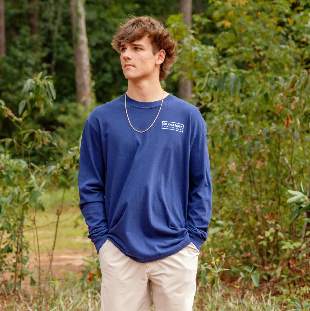 Vintage Football - Long Sleeve - Old South Apparel