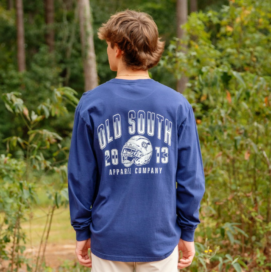 Vintage Football - Long Sleeve - Old South Apparel