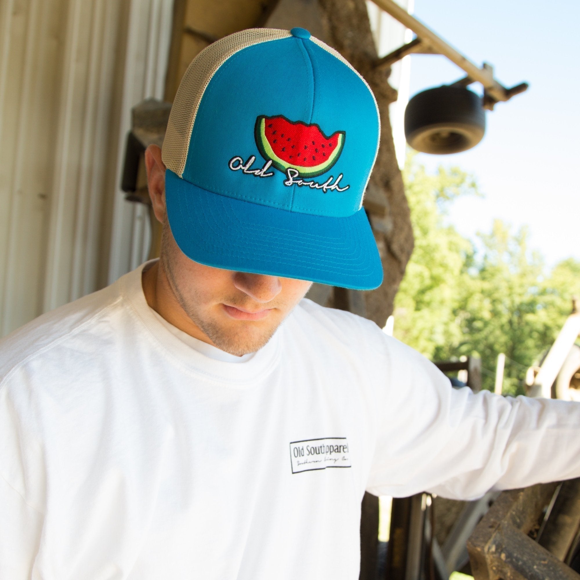 Watermelon Bite - Trucker Hat - Old South Apparel