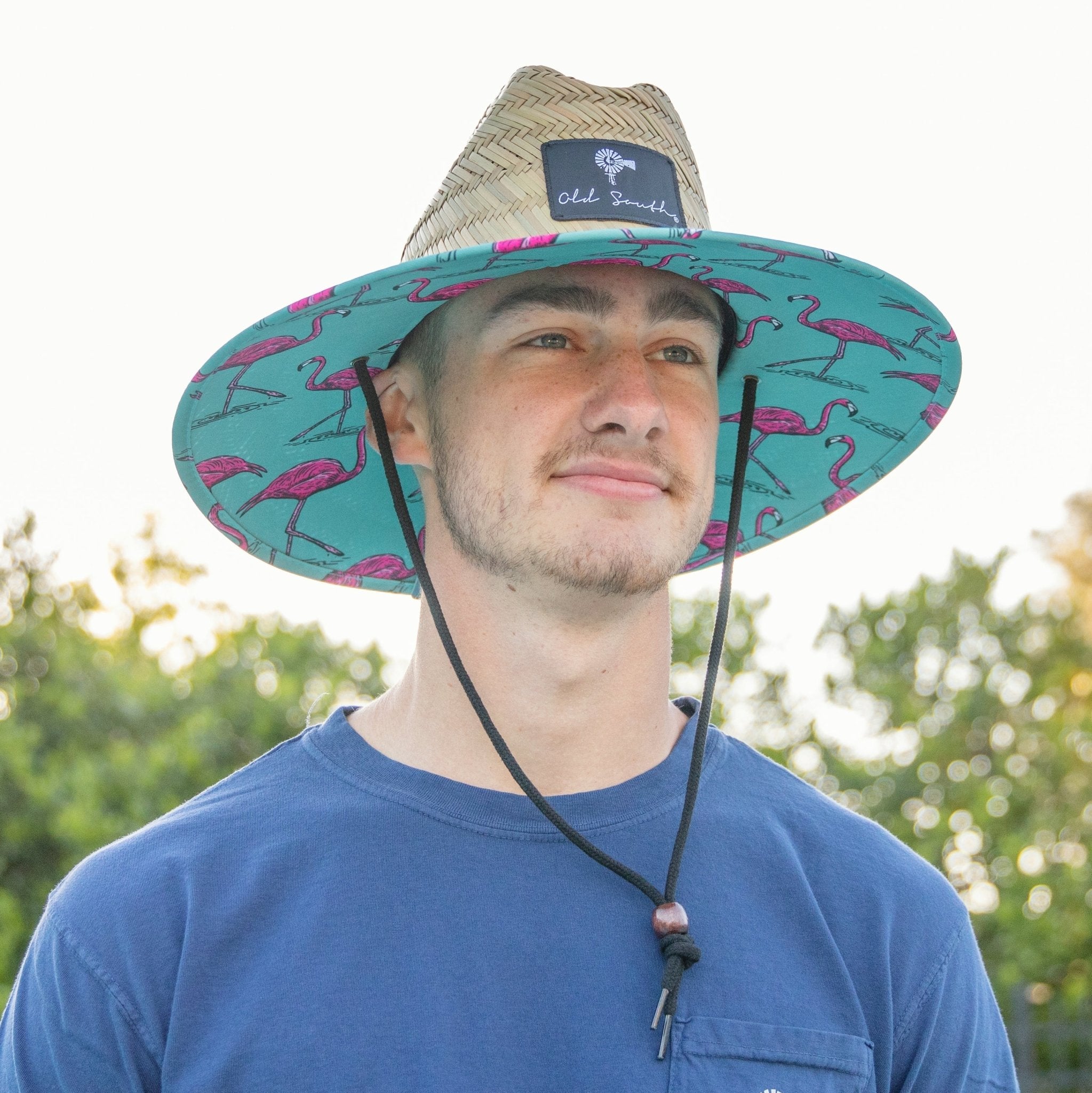 Flamingo - Straw Hat – Old South Apparel