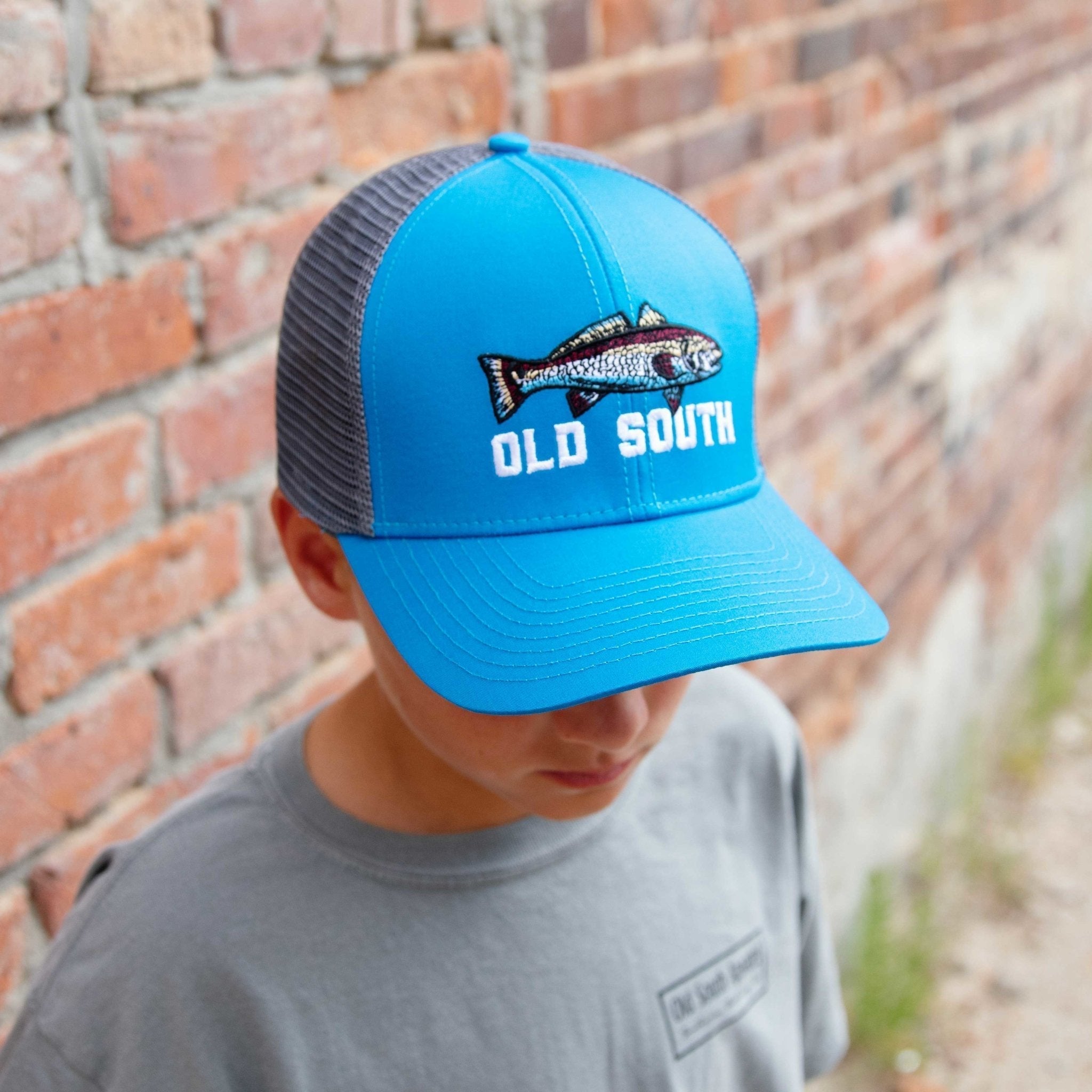 Red Fish - Trucker Hat - Youth – Old South Apparel
