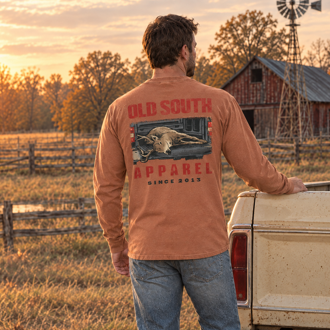 Rack in the Back - Long Sleeve