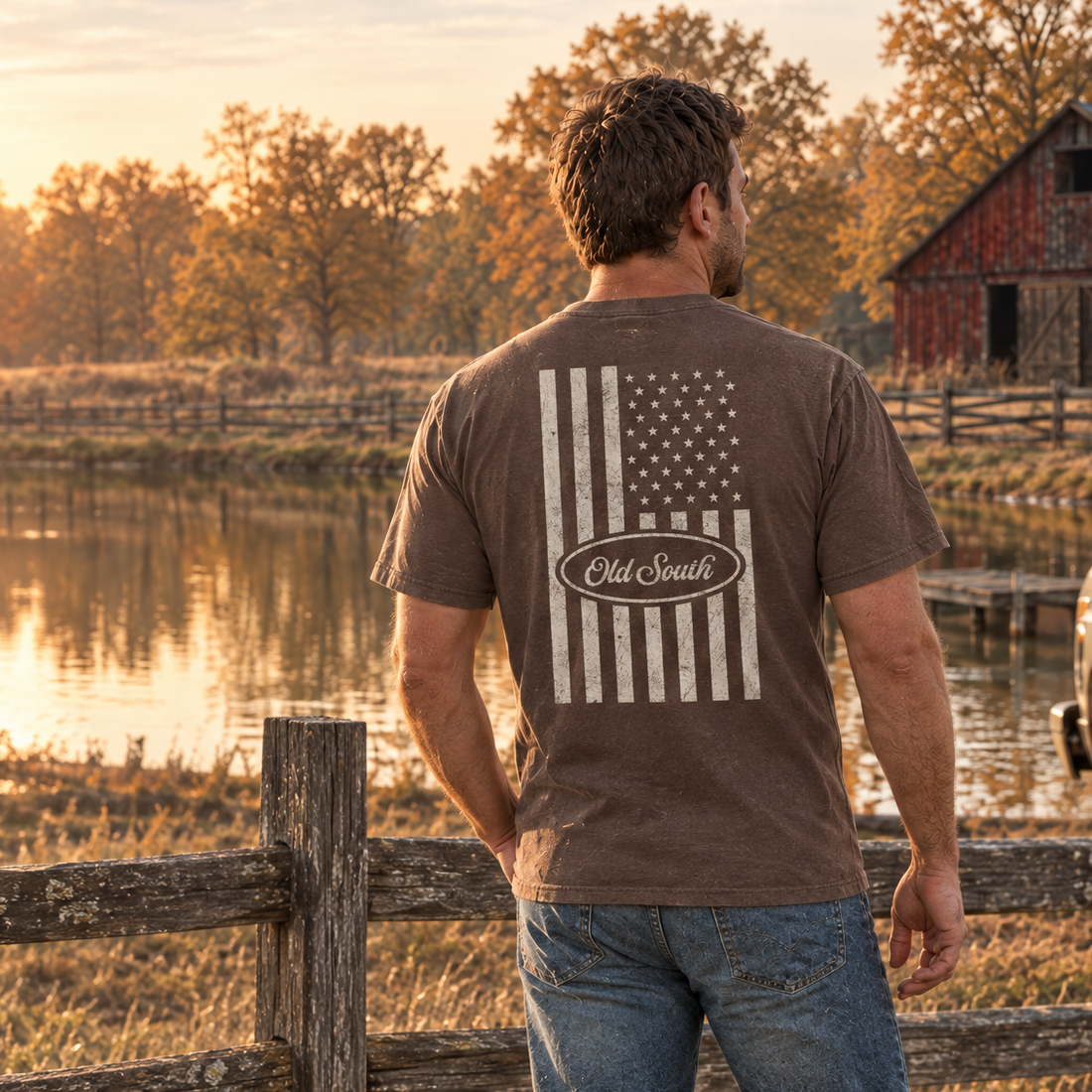 Stars, Stripes &amp; Camo - Short Sleeve