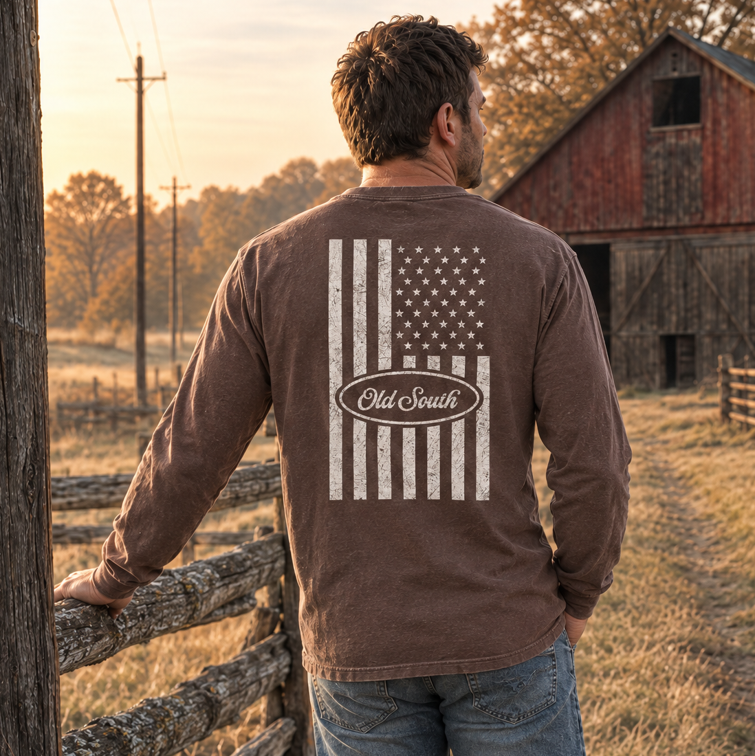 Stars, Stripes &amp; Camo - Long Sleeve