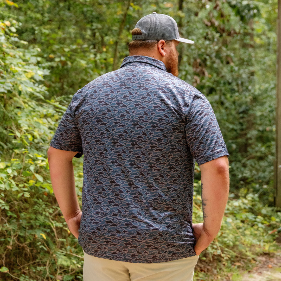 Blackout Camo - Performance Polo