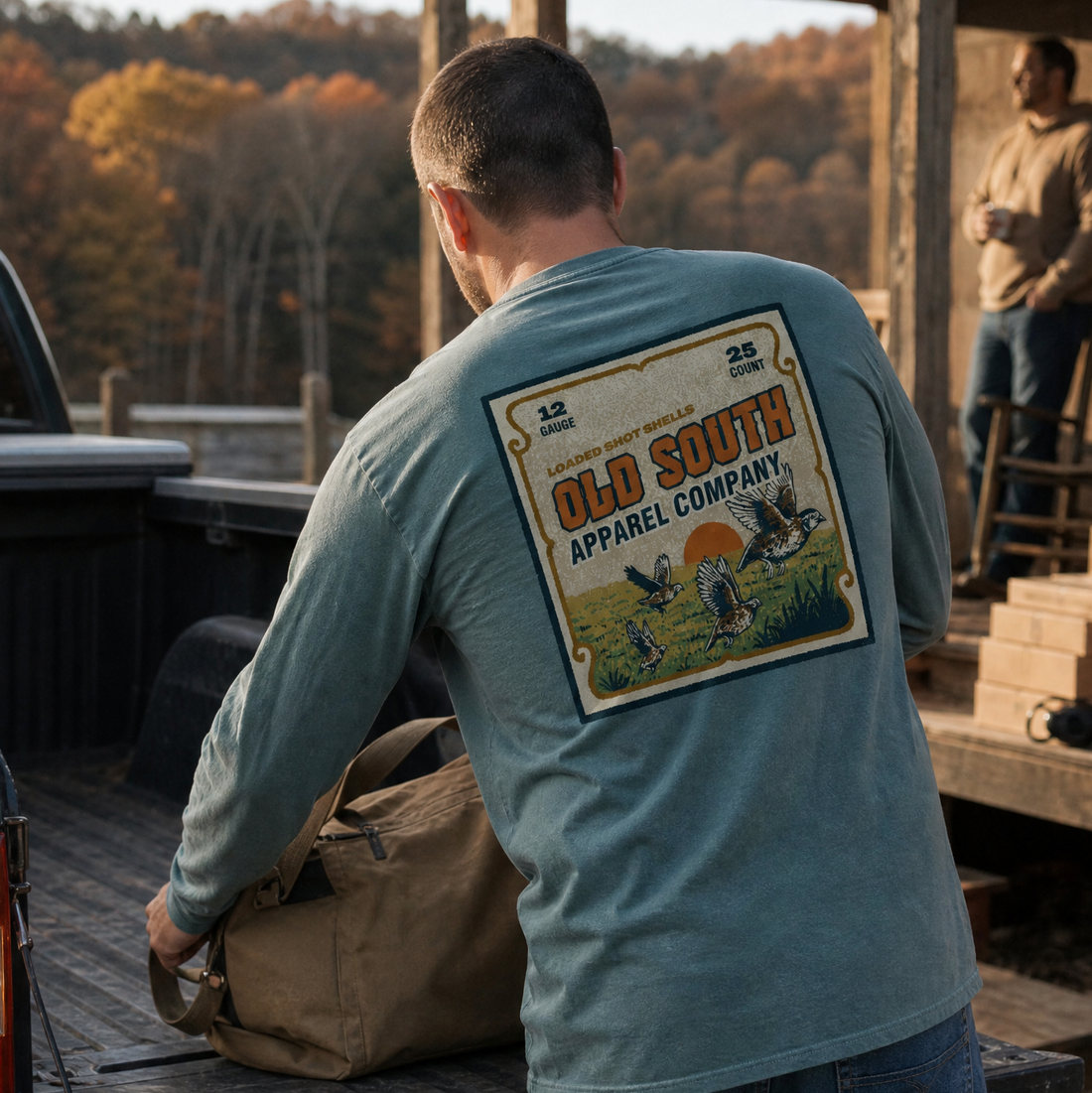 Vintage Shotgun Shell Box - Long Sleeve