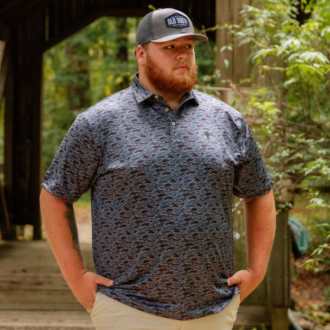 Blackout Camo - Performance Polo