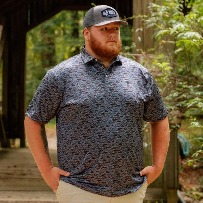Blackout Camo - Performance Polo