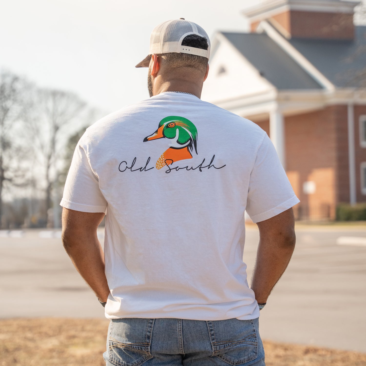 Wood Duck Head - Short Sleeve