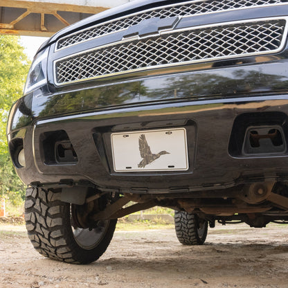 Duck Wings Thicket Camo - License Plate