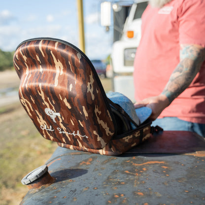 6 Hat Travel Case - Bark Camo